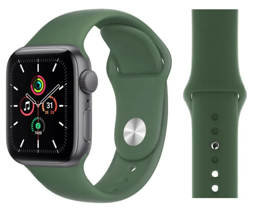 Original Apple Sport Armband S/M + M/L 38/40/41mm MKU73ZM/A Clover