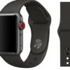Original Apple Sport Armband S/M + M/L 38/40/41mm Dark Gray Space Black Titanium