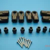 Original Lauterbacher Kugelpfannen-Set schwarz für Gewinde M6/ M8 für FG Modelle