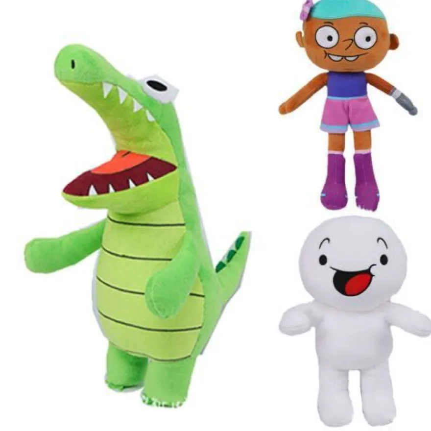 Originelle Plüschtiere Weiche Stofftier puppen Krokodil Plüsch Spielzeug