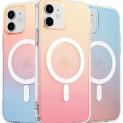 Ornarto Hue iPhone 16 Plus Hülle Magsafe Fluoreszierender Farbverlauf