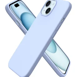 Ornarto iPhone 15 Hülle 6,1 Zoll, Silikon, Kratzfest Stoßfest, Olivgrün 2023