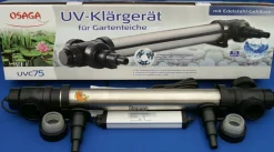 Osaga UVC 7,11,18, 24, 36, 55, 75 Watt Gerät Algenvernichter gegen grünes Wasser