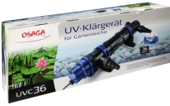 Osaga UVC 7,11,18, 24, 36, 55, 75 Watt Gerät Algenvernichter gegen grünes Wasser