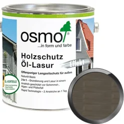 OSMO Holzschutz Öl-Lasur Effekt 2.5 Liter Holzlasur Metallic-Effekt Farbwahl