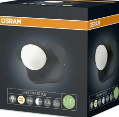 Osram LED Außenleuchte schwarz Endura Style verstellbar IP44 EEK: G(Spketrum A-G)