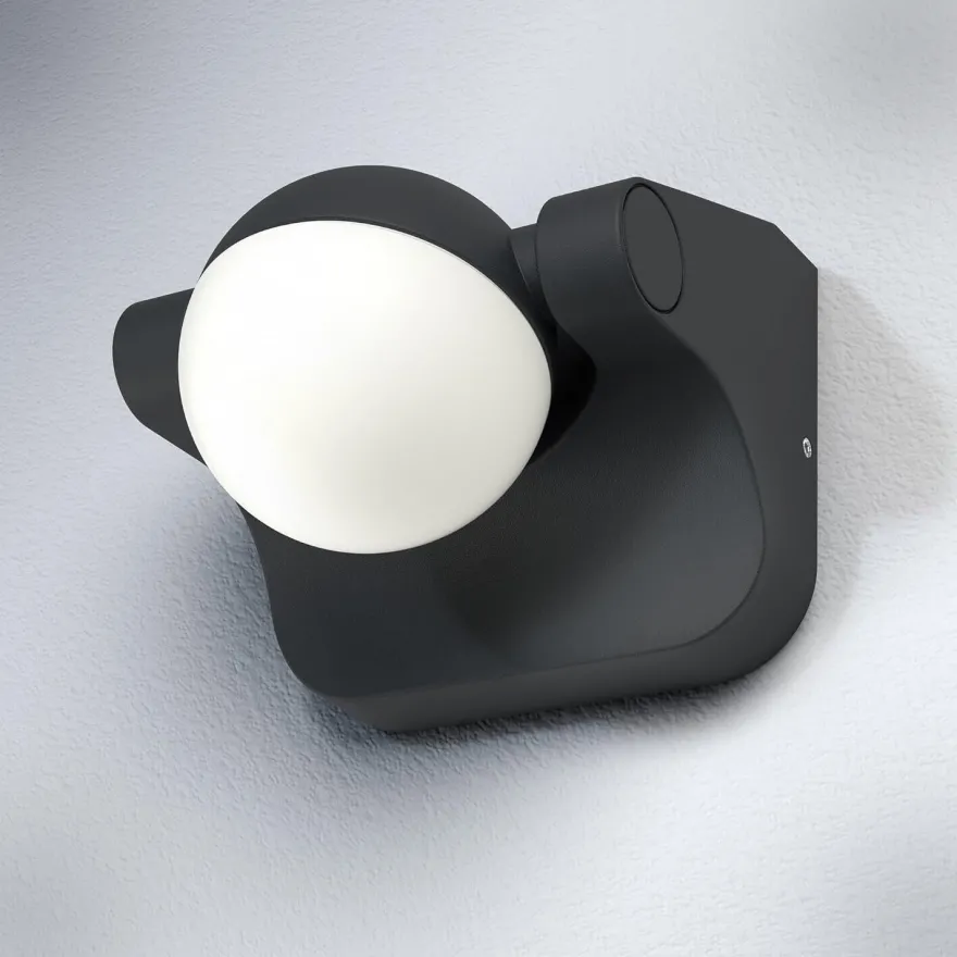 Osram LED Außenleuchte schwarz Endura Style verstellbar IP44 EEK: G(Spketrum A-G)