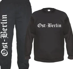 Ost-Berlin Jogginghose und Sweat im Set - Jogginganzug