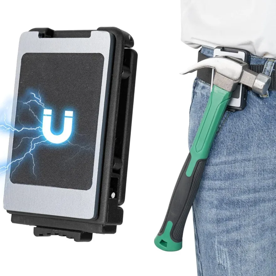 otuiaim Magnetische Werkzeughalterung Gürtelclip mit verriegelbarem Verschluss