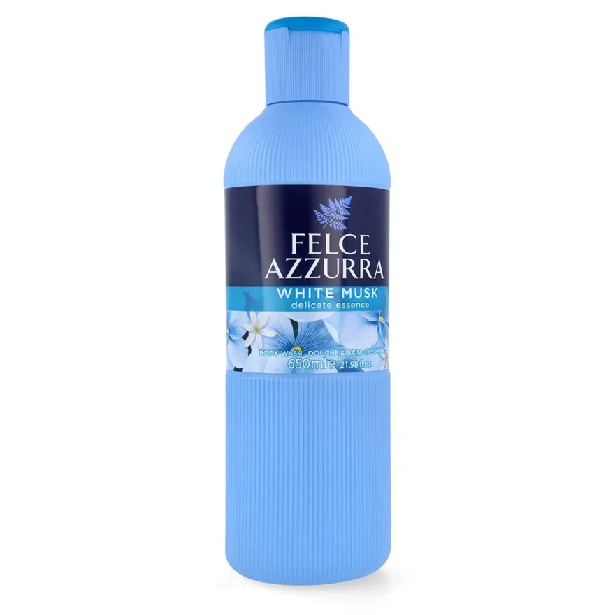 Paglieri Felce Azzurra Badeschaum muschio bianco - weißer Moschus 6x 650 ml