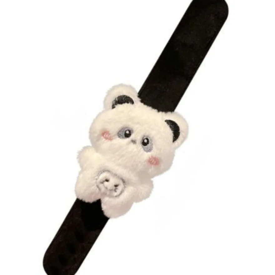 Panda Frosch Armband Plüsch Spielzeug PlüschtiereTierklatscharmband