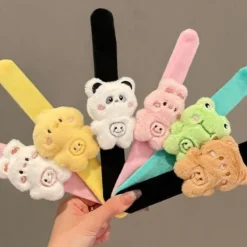 Panda Frosch Armband Plüsch Spielzeug PlüschtiereTierklatscharmband