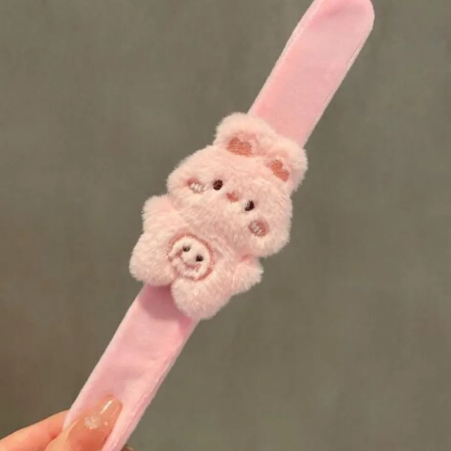 Panda Frosch Armband Plüsch Spielzeug PlüschtiereTierklatscharmband