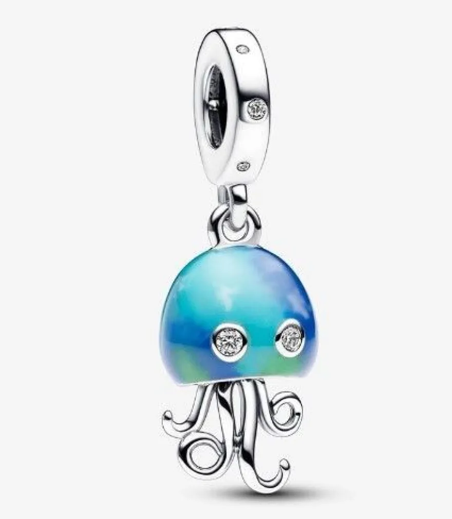 Pandora Farbwechselnde Qualle Charm-Anhänger