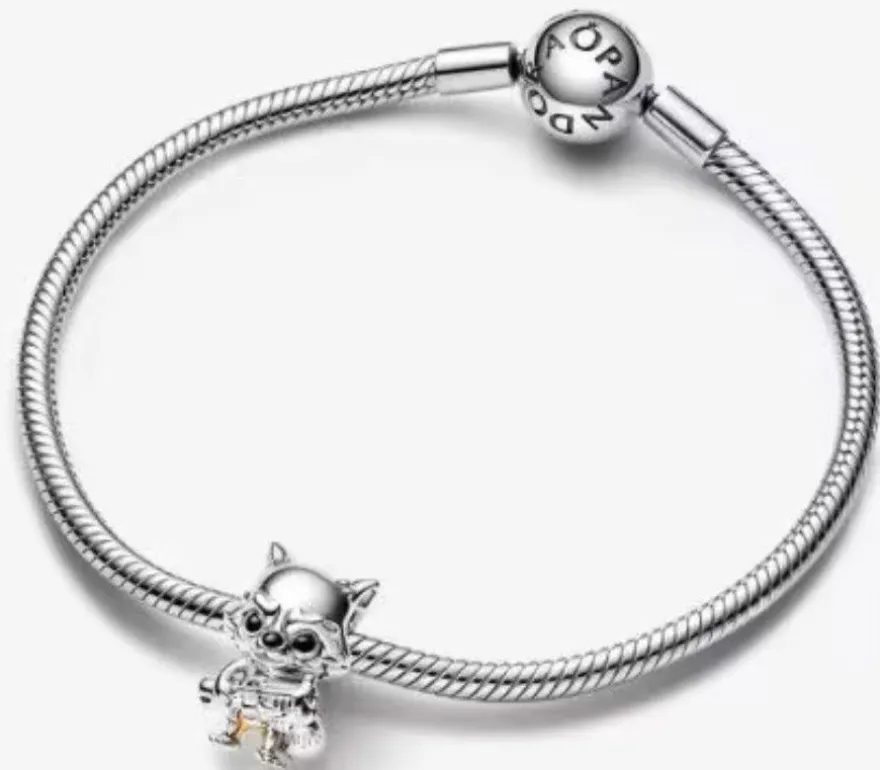 Pandora Marvel Guardians of the Galaxy Rocket Raccoon Charm 925 Sterling-Silber