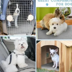 Panelee 10x Waschbare Haustierdecken für Hunde, Meerschweinchen, Katze