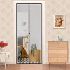 Panngu Fliegengitter Balkontür Magnet 75x210cm Grau - Verstärkter