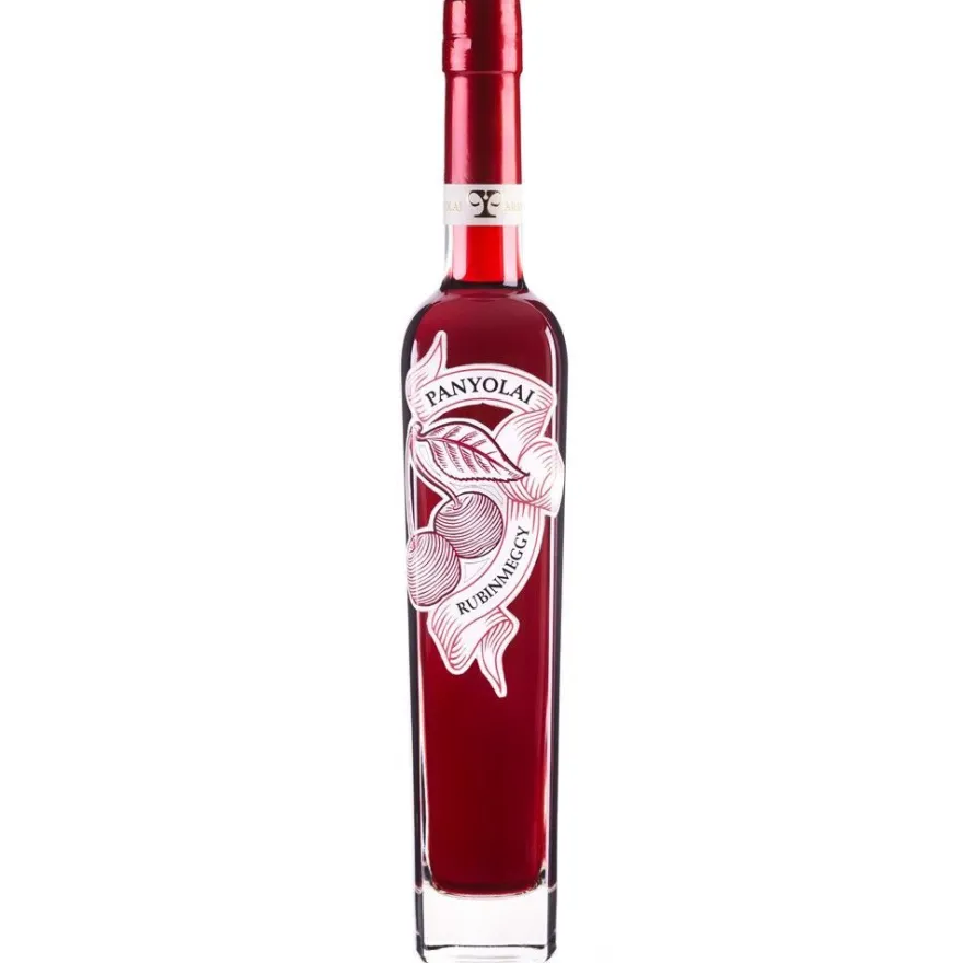 Panyolai Rubinroter Kirsch-Brand / Rubinmeggy, 38% Vol. 0,5 ltr.