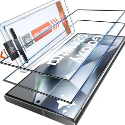 Panzer Schutzfolie 2x Samsung Galaxy S24 Ultra Vollständige Abdeckung HD
