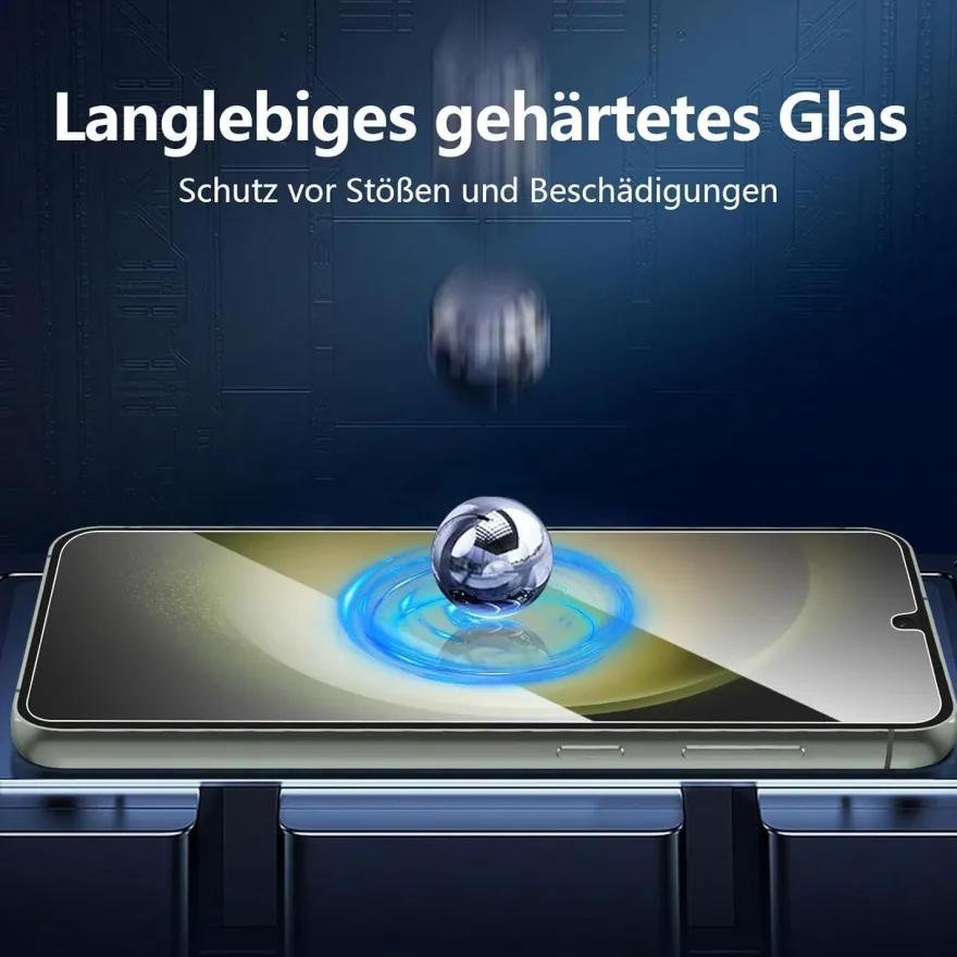 Panzer Schutz Glas Samsung Galaxy S23 Plus 6,6 Zoll 9H Ultra-klar