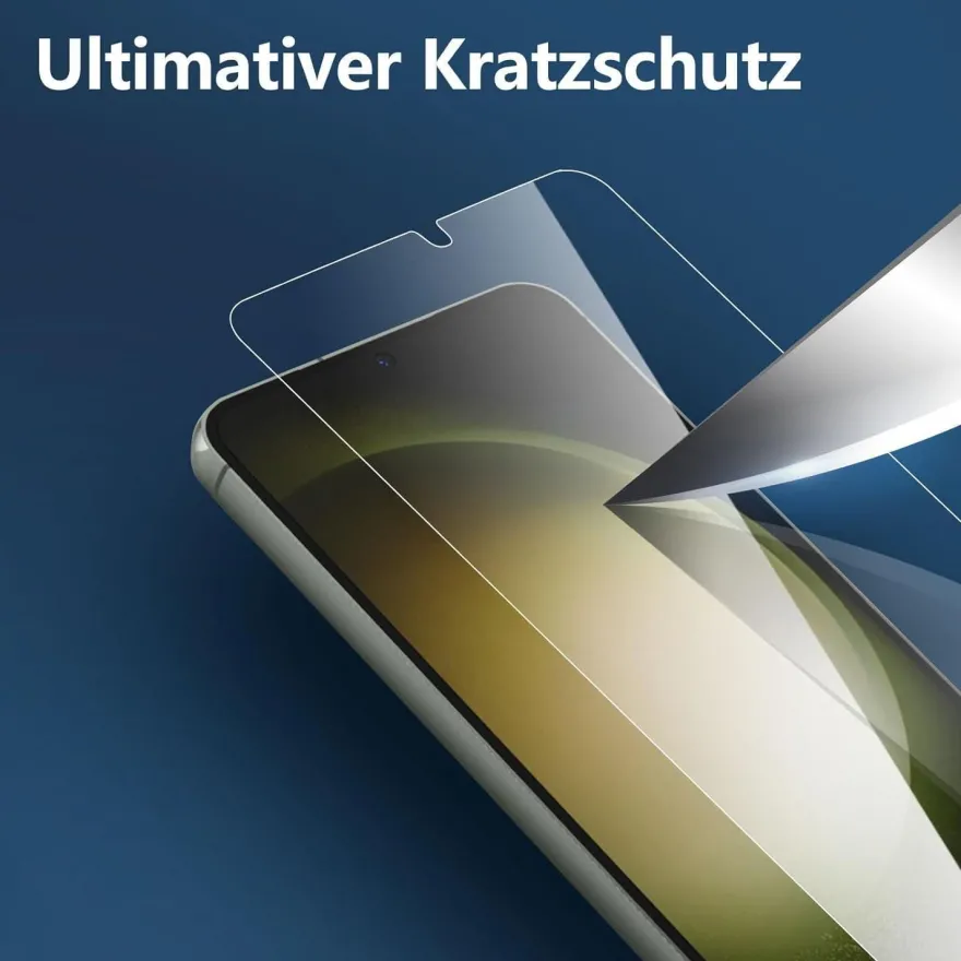 Panzer Schutz Glas Samsung Galaxy S23 Plus 6,6 Zoll 9H Ultra-klar