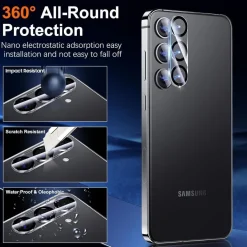Panzer Schutzglas Samsung Galaxy S24 Plus 2 Stück 9H Prime Kameraschutz