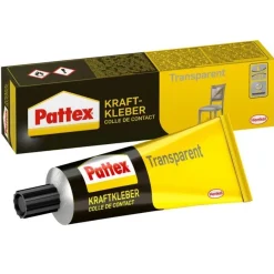 Pattex Kraftkleber Transparent 125g Tube Kontaktkleber Flexibel Universal PXT2C