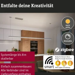 Paulmann 98179 Linion Einspeisung Power Box Zigbee 230/24V 180VA Chrom matt