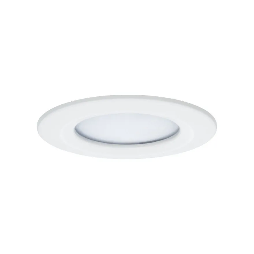Paulmann No. 93460 Einbauleuchte LED Coin Nova 3-erSet rund 6 W Weiß matt starr