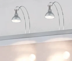 Paulmann No. 99908 Galeria Spiegelleuchte LED II Chrom inkl. Leuchtmittel 2x4W GU5,3