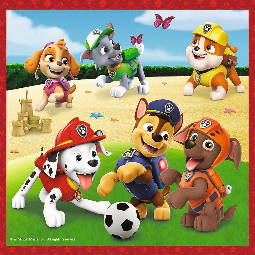 Paw Patrol - 3 in 1 Puzzle