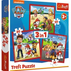 Paw Patrol - 3 in 1 Puzzle