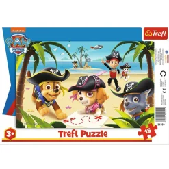 Paw Patrol - Rahmen Puzzle 31350 - 15 Teile