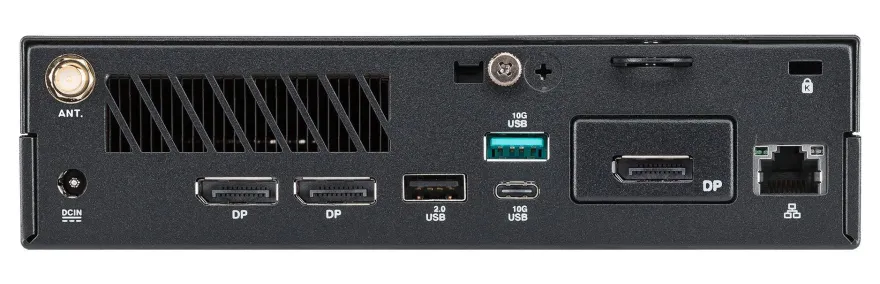 PB64-B50078MH Intel Core Ultra 5 225 / 2x DP 1.4, 1x HDMI 2.0, 1x Type-C