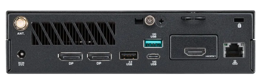 PB64-B50078MH Intel Core Ultra 5 225 / 2x DP 1.4, 1x HDMI 2.0, 1x Type-C