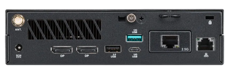 PB64-B50078MH Intel Core Ultra 5 225 / 2x DP 1.4, 1x HDMI 2.0, 1x Type-C