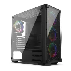 PC-Gehäuse Krux KRX0007, schwarz, Gaming