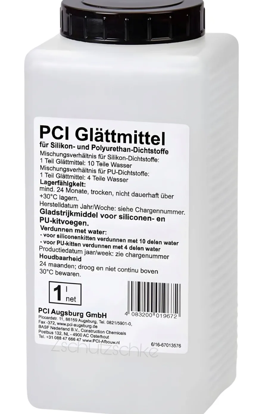 PCI Glättmittel Konzentrat Silcofug Carraferm Elritan Silicon MS-Hybrid Trennmittel