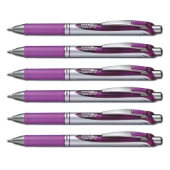 Pentel Liquid Gel Tintenroller Energel BL77 - Set zu 6 Stück