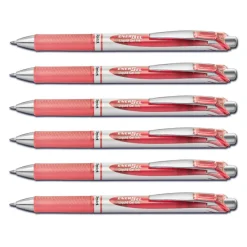 Pentel Liquid Gel Tintenroller Energel BL77 - Set zu 6 Stück