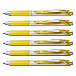 Pentel Liquid Gel Tintenroller Energel BL77 - Set zu 6 Stück
