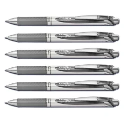 Pentel Liquid Gel Tintenroller Energel BL77 - Set zu 6 Stück