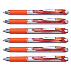 Pentel Liquid Gel Tintenroller Energel BL77 - Set zu 6 Stück