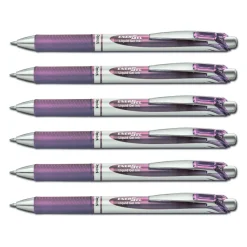 Pentel Liquid Gel Tintenroller Energel BL77 - Set zu 6 Stück