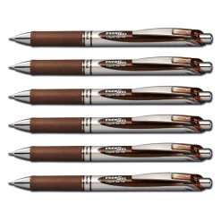 Pentel Liquid Gel Tintenroller Energel BL77 - Set zu 6 Stück