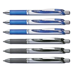 Pentel Liquid Gel Tintenroller Energel BL77 - Set zu 6 Stück