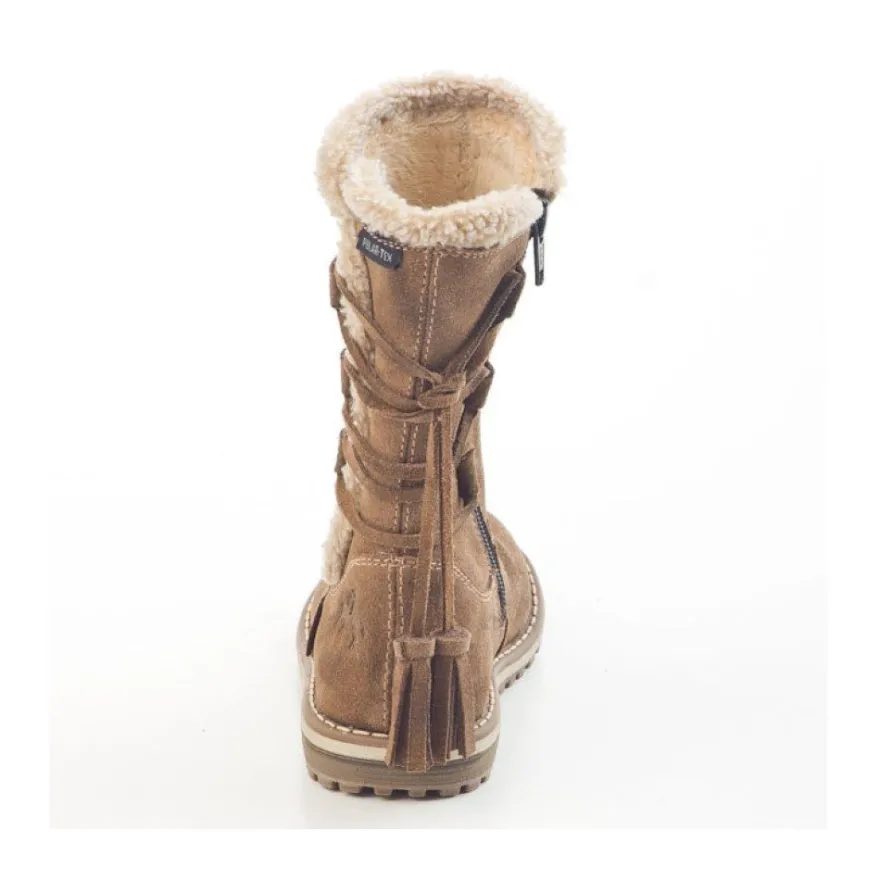 Pferdefreunde Stiefel 470412 gefüttert braun Mädchen Pferd Schuhe