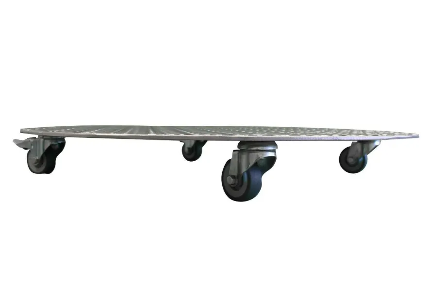 Pflanzenroller AluGrip-R200 bis200kg Blumenroller Untersetzer Indoor Outdoor Alu