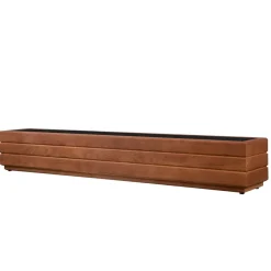 Pflanzkübel Holz Pflanzkasten NUSS Blumenkübel Blumenkasten Blumentopf 110DES1717NU