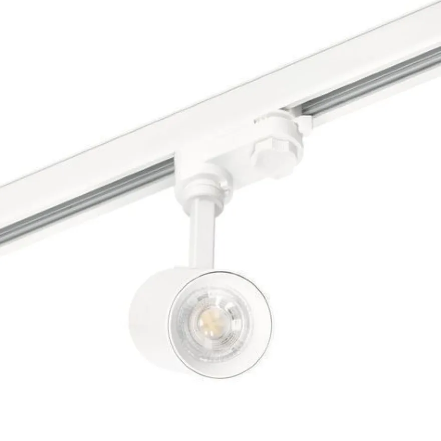 3-Phasen-Schienenset Nextrack - Schienensystem Komplett-Set mit 8x GU10 Lampe Weiß